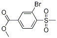 Methyl 3-bromo-4-(methylsulfonyl)benzoate Structure,182003-84-5Structure