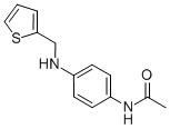 N-(4-[(thiophen-2-ylmethyl)-amino]-phenyl)-acetamide Structure,18210-26-9Structure