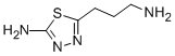 5-Amino-1,3,4-thiadiazole-2-propanamine Structure,182125-23-1Structure