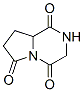 Pyrrolo[1,2-a]pyrazine-1,4,6(7h)-trione, tetrahydro- (8ci,9ci) Structure,18217-32-8Structure