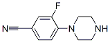 3-Fluoro-4-(1-piperazinyl)benzonitrile Structure,182181-38-0Structure