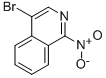 4-Bromo-1-nitro-isoquinoline Structure,182184-81-2Structure