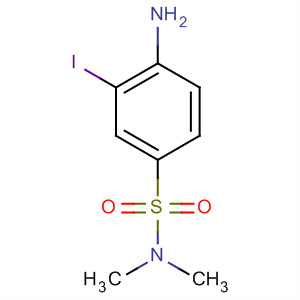 2-Iodo-4-(n,n-dimethylaminosulfonyl)aniline Structure,18229-61-3Structure