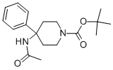 Tert-butyl4-acetamido-4-phenylpiperidine-1-carboxylate Structure,182621-52-9Structure