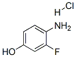 4-Amino-3-fluorophenol hydrochloride Structure,18266-53-0Structure