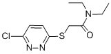 2-[(6-Chloro-3-pyridazinyl)thio]-n,n-diethyl-acetamide Structure,1830-32-6Structure