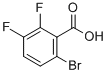 2,3-Difluoro-6-bromobenzoic acid Structure,183065-72-7Structure