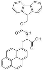 Fmoc-L-1-pyrenylalanine Structure,183071-07-0Structure