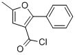 5-Methyl-2-phenyl-3-furoyl chloride Structure,183210-32-4Structure