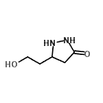 5-(2-Hydroxyethyl)pyrazolidin-3-one Structure,183282-56-6Structure