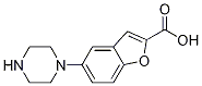 5-(Piperazin-1-yl)benzofuran-2-carboxylic acid Structure,183288-47-3Structure