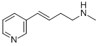 (E)-n-methyl-4-(3-pyridinyl)-3-buten-1-amine fumarate Structure,183288-99-5Structure