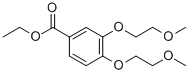 Ethyl 3,4-bis(2-methoxyethoxy)benzoate Structure,183322-16-9Structure