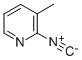 Pyridine, 2-isocyano-3-methyl- Structure,183586-36-9Structure