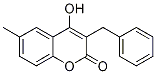 4-Hydroxy-6-methyl-3-(phenylmethyl)-2h-1-benzopyran-2-one Structure,183658-35-7Structure