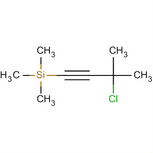 3-Chloro-3-methyl-1-(trimethylsilyl)-1-butyne Structure,18387-63-8Structure