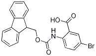 Fmoc-2-amino-5-bromobenzoic acid Structure,183871-04-7Structure