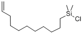 10-Undecenyldimethylchlorosilane Structure,18406-97-8Structure