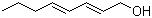 (E,e)-2,4-octadien-1-ol Structure,18409-20-6Structure