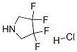 3,3,4,4-Tetrafluoropyrrolidine hydrochloride Structure,1841-00-5Structure