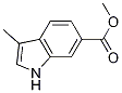 Methyl3-methyl-1h-indole-6-carboxylate Structure,184151-49-3Structure