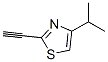 Thiazole, 2-ethynyl-4-(1-methylethyl)- (9ci) Structure,184154-45-8Structure