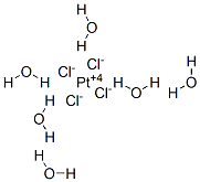 Hydrogen hexachloroplatinate(IV)hexahydrate Structure,18497-13-7Structure