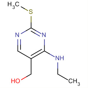 4-(Ethylamino)-2-(methylthio)-5-pyrimidinemethanol Structure,185040-34-0Structure