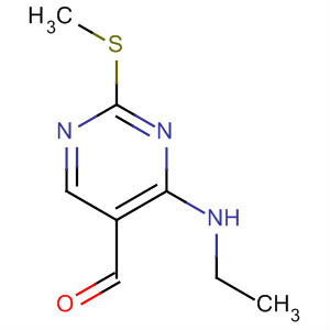 4-(Ethylamino)-2-(methylthio)-5-pyrimidinecarboxaldehyde Structure,185040-35-1Structure