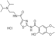 Acotiamide hydrochloride Structure,185104-11-4Structure