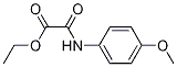 Ethyl2-((4-methoxyphenyl)amino)-2-oxoacetate Structure,18522-99-1Structure