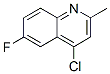 4-Chloro-6-fluoro-2-methylquinoline Structure,18529-01-6Structure