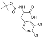 2-Tert-butoxycarbonylamino-3-(3,4-dichloro-phenyl)-propionic acid Structure,185321-62-4Structure