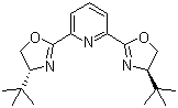 2,6-Bis[(4r)-4-tert-butyl-2-oxazolin-2-yl]pyridine Structure,185346-17-2Structure