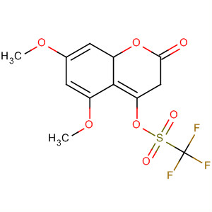 5,7-Dimethoxy-2-oxo-2h-chromen-4-yl trifluoromethanesulfonate Structure,185418-17-1Structure