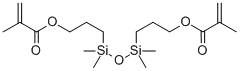 1,3-Bis(3-methacryloxypropyl)tetramethyldisiloxane Structure,18547-93-8Structure