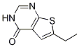 6-Ethyl-3h-thieno[2,3-d]pyrimidin-4-one Structure,18593-51-6Structure