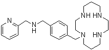 N-[[4-(1,4,8,11-tetraazacyclotetradec-1-ylmethyl)phenyl]methyl]-2-pyridinemethanamine Structure,185991-24-6Structure