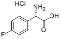 (S)-amino-(4-fluoro-phenyl)-acetic acid hydrochloride Structure,185994-15-4Structure