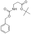 Tert-butyl3-(((benzyloxy)carbonyl)amino)propanoate Structure,18605-26-0Structure