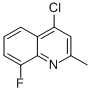 4-Chloro-8-fluoro-2-methylquinoline Structure,18615-59-3Structure