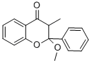 2-Methyoxy-3-methyl-2-phenyl-4h-benzo-g-pyranone Structure,18651-16-6Structure