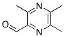 3,5,6-Trimethylpyrazine-2-carbaldehyde Structure,186534-02-1Structure