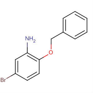 2-Benzyloxy-5-bromobenzamine Structure,186797-58-0Structure