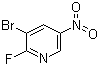 3-Bromo-2-fluoro-5-nitropyridine Structure,1868-58-2Structure