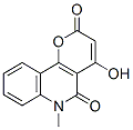 4-Hydroxy-6-methyl-2H-pyrano[3,2-c]quinoline-2,5(6h)-dione Structure,18706-63-3Structure