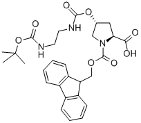 Fmoc-l-hyp(bom)-oh Structure,187223-15-0Structure