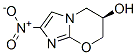 (R)-2-Nitro-6,7-dihydro-5H-imidazo[2,1-b][1,3]oxazin-6-ol Structure,187235-13-8Structure