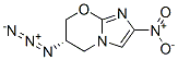 5H-Imidazo[2,1-b][1,3]oxazine, 6-azido-6,7-dihydro-2-nitro-, (6S)- Structure,187235-64-9Structure