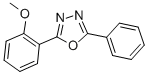 2-(2-Methoxyphenyl)-5-phenyl-1,3,4-oxadiazole Structure,1874-42-6Structure